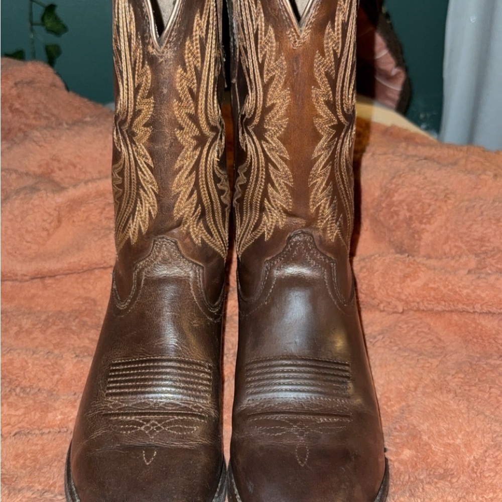 Brown Western Cowboy Boots